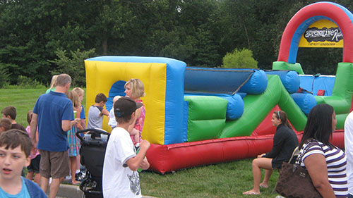 Great Obstacle Course for your Indiana Party
